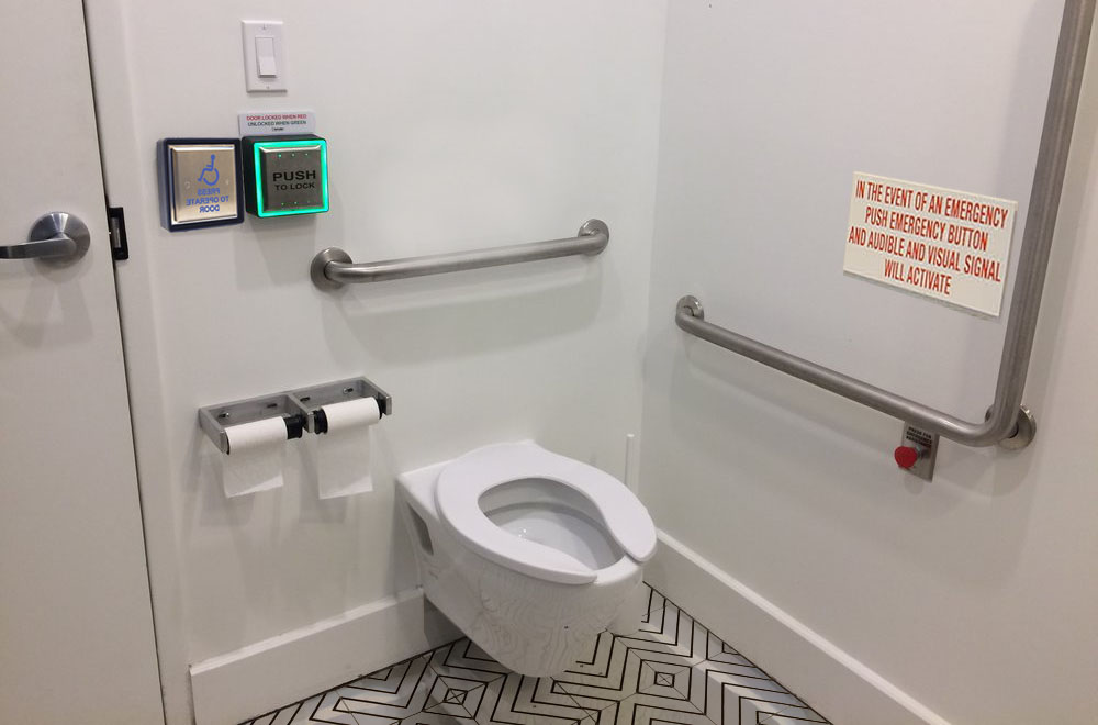 Handicap Barrier Free Washroom picture 9 Security Camera Installation in Toronto